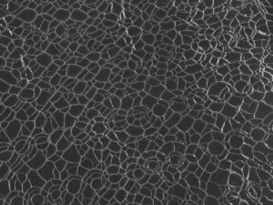 Crackle Effect Laminated Deerskin Leather